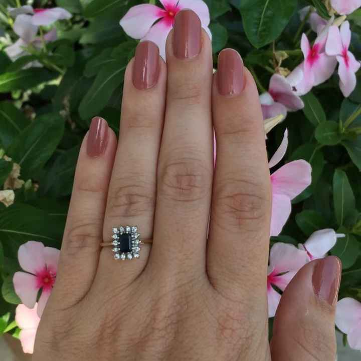 Let's see those rings! And for the Mrs lets see the bands with it ! I LOVE seeing everyone's bling:)