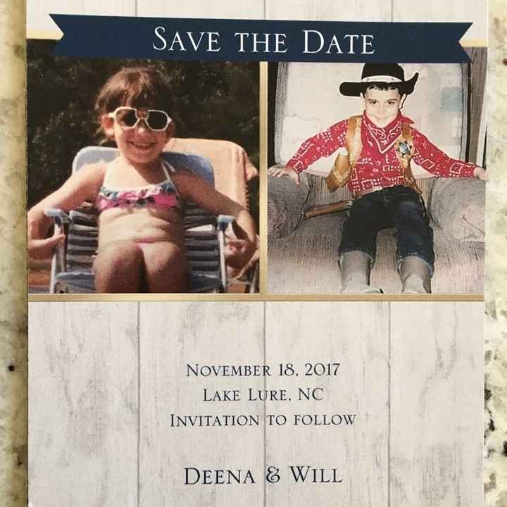 Show me your save the dates!