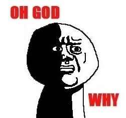 Ugh seriously?! Now I've seen it all