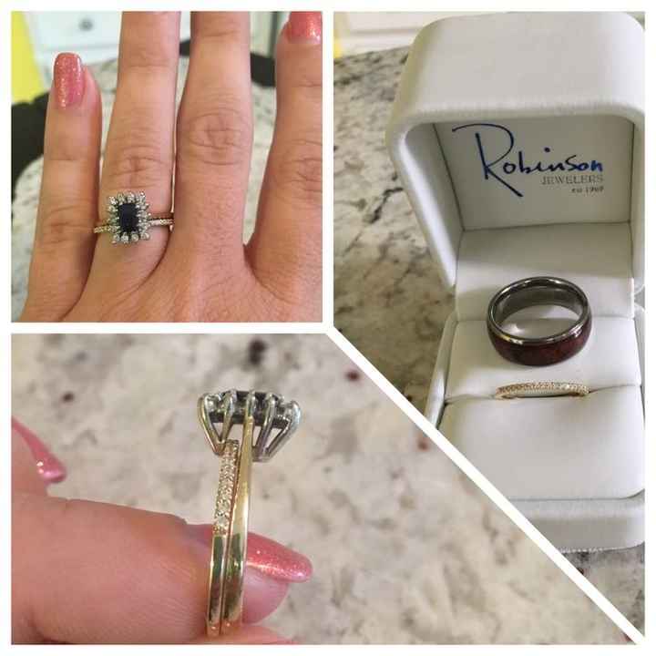 Engagement/wedding rings