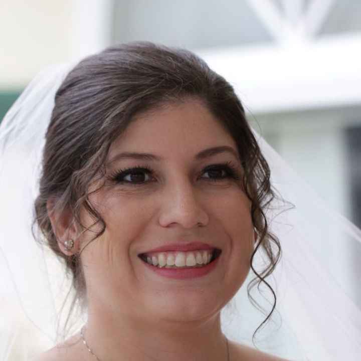 Hairstyle with strapless dress - 2