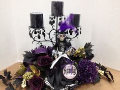 Halloween wedding centerpieces 3