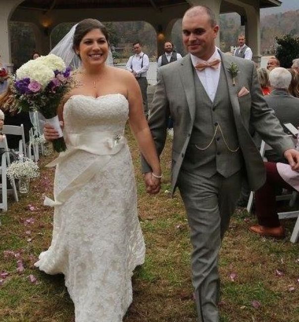 How much money did you spend on your wedding dress? - 1