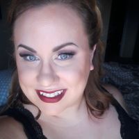 hair and makeup trial.