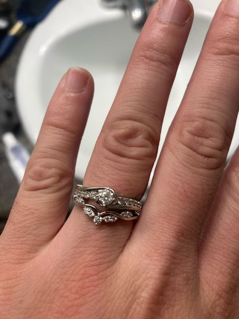 Panicked over wedding ring, is it tacky? - 3