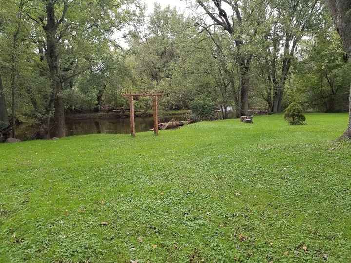 The Hub @ Cedar Creek (outside) [Arch can be moved wherever we'd like]