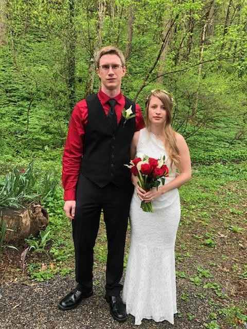 When we arrived at location but prior to getting married