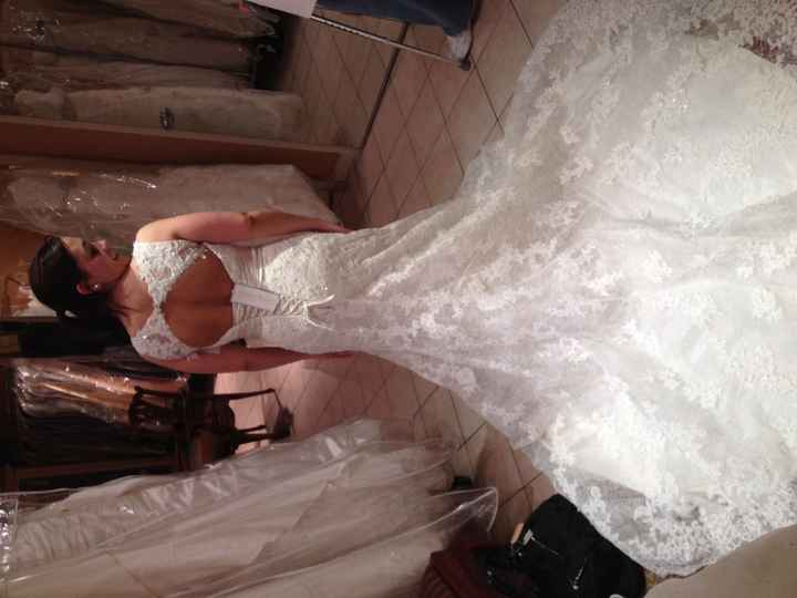 I said yes to the dress!!!