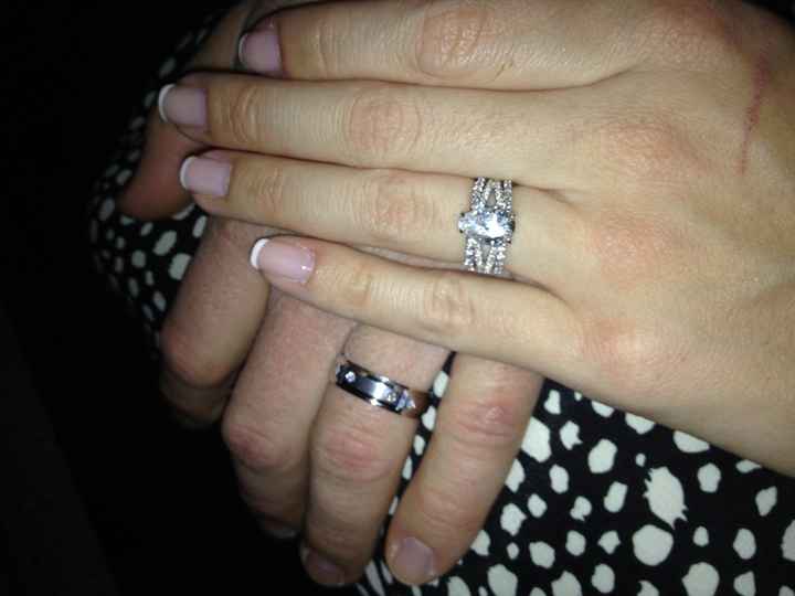 Any ladies with split shank e-rings?