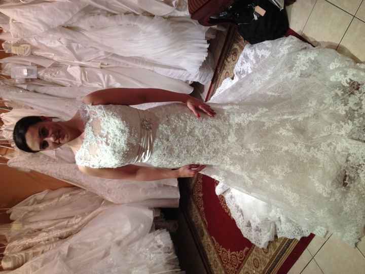I said yes to the dress!!!