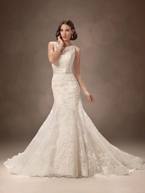 Show me you in your dress versus the model!