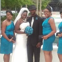 I love being a newlywed but thank Goodness it's OVER!!! we did it!