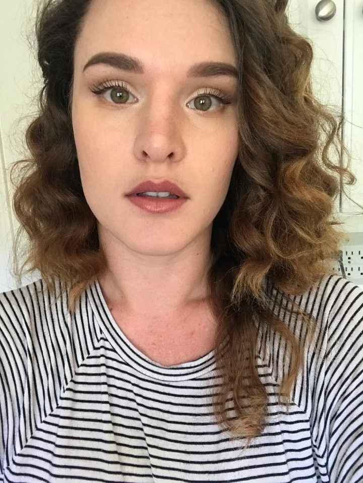 Front facing photo+weird facial expression=sorry bout it