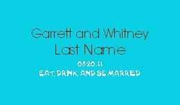 Wedding Stadium Cup Favor