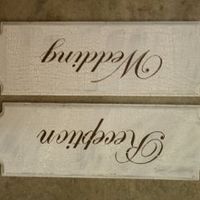 DIY vintage signs