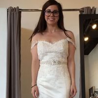 Wedding dress...ivory or pink?!