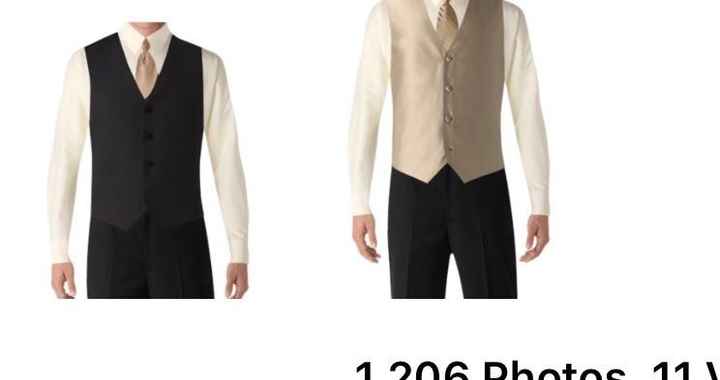 What should the men wear??!!