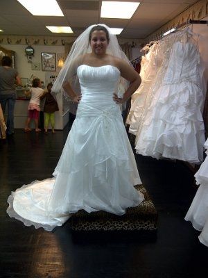 The dress you thought you had to have. And the dress you are wearing/wore on your wedding day
