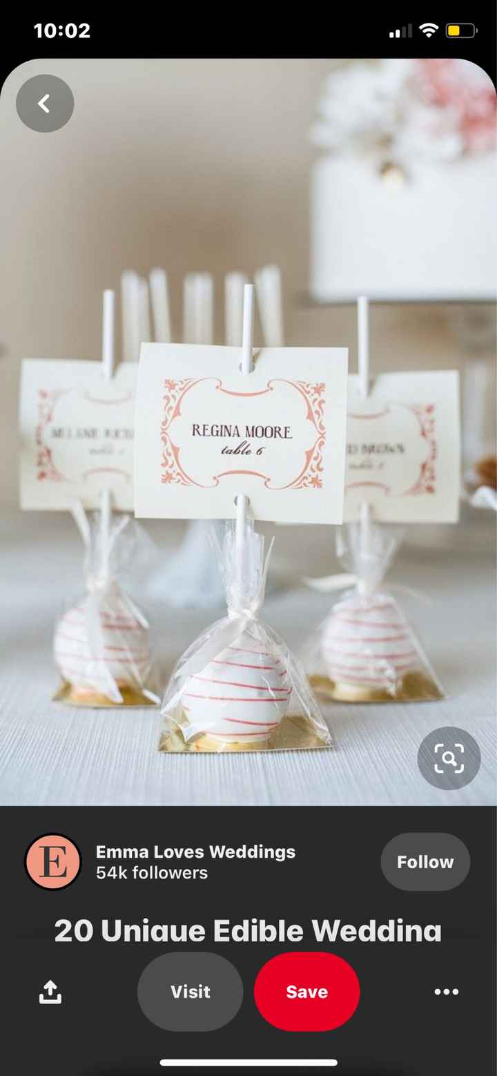 Favor/escort card poll please - 2