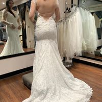 Long sleeve wedding dress - 2