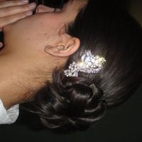 Hair trial---what do you think?  Pictures included