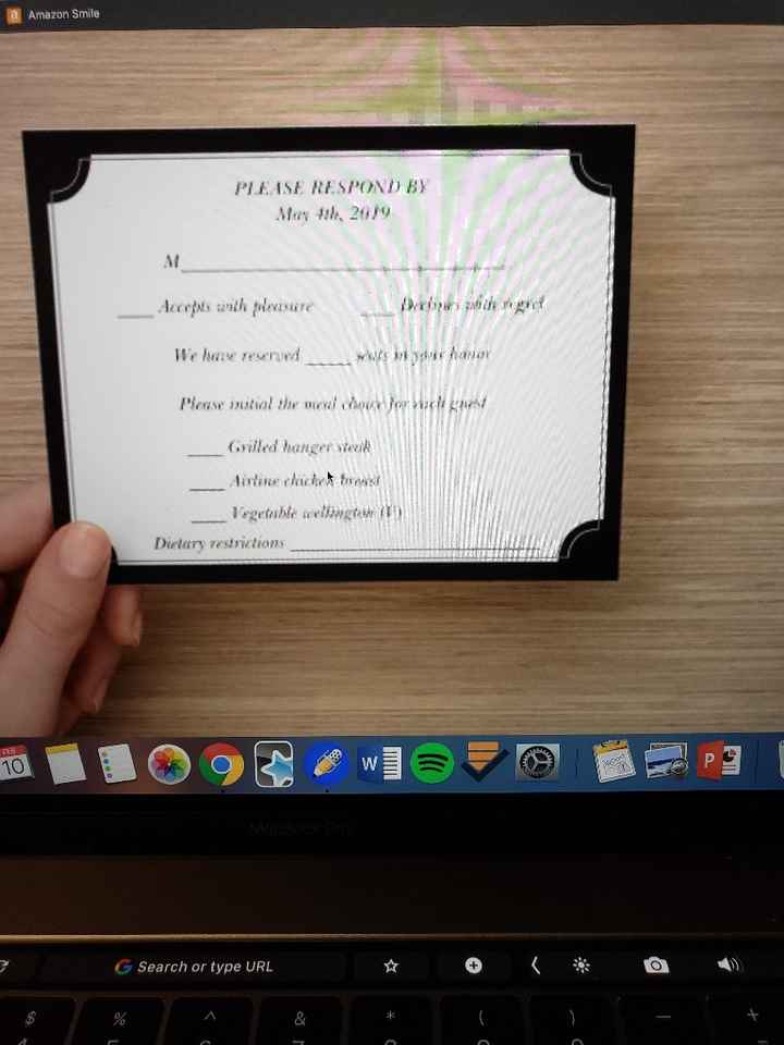 rsvp details and my neuroticism - 2