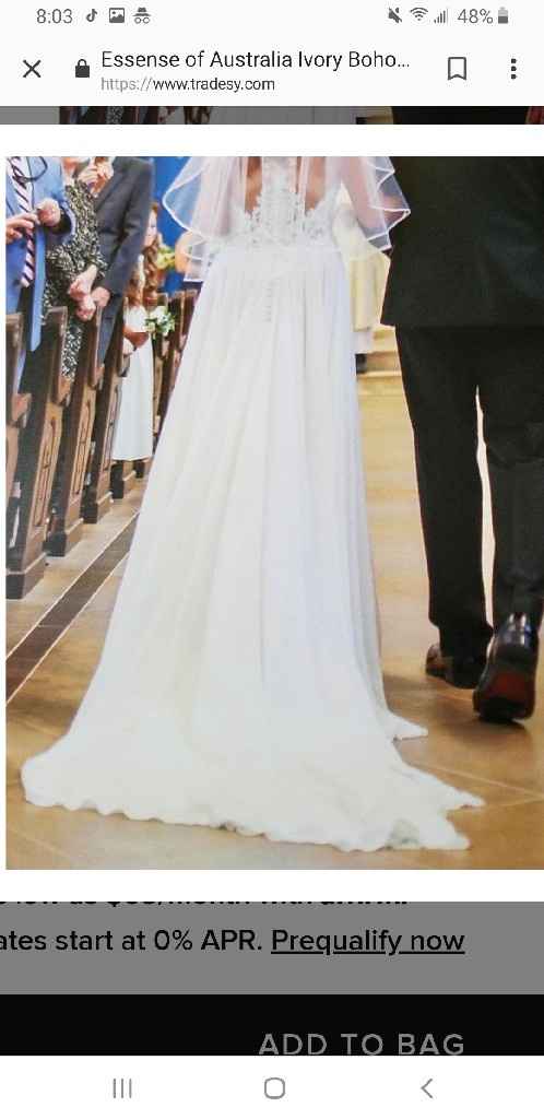 Anyone not bustle their dress? - 2