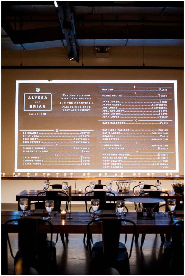 Show me your seating charts!! - 1