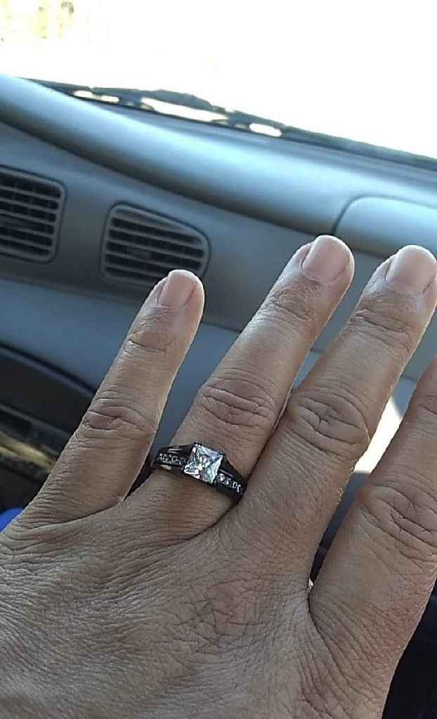 Nothing traditional he finally proposed. - 1