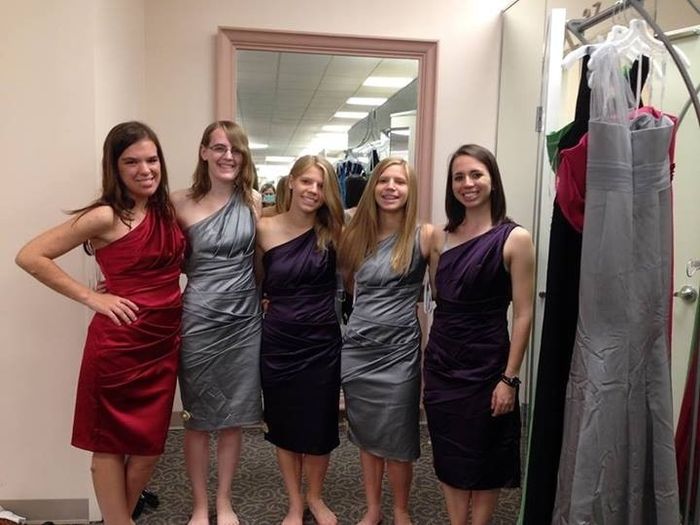 Bridesmaids dresses!