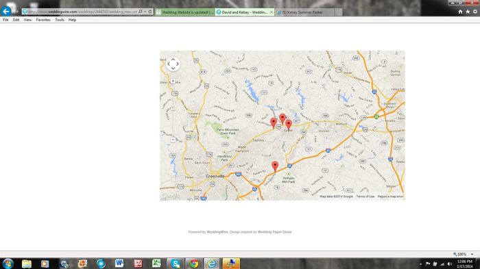 Wedding Website is updated!