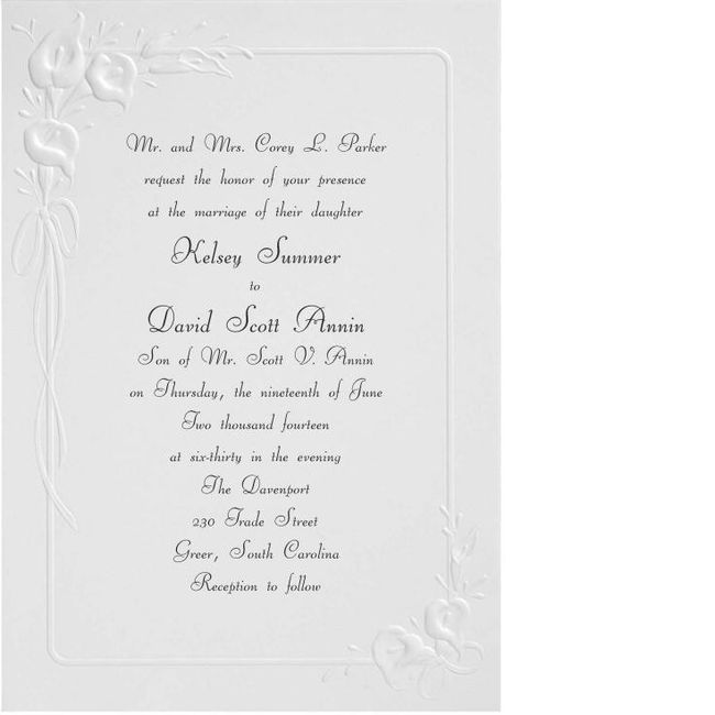 Wedding Invitation (Updated)
