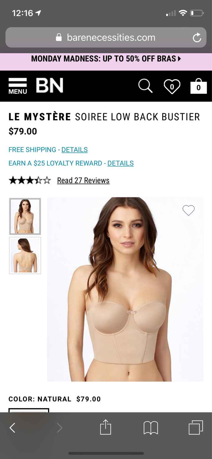 Suggest for looking for a bra/bustier. - 1