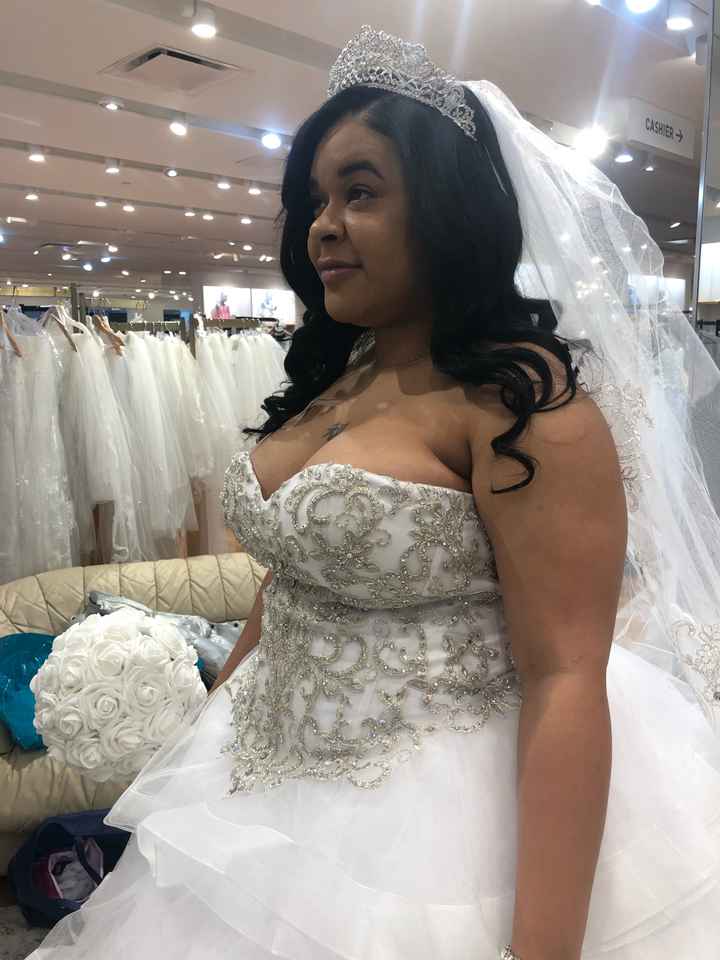 i picked up my dress!! - 1