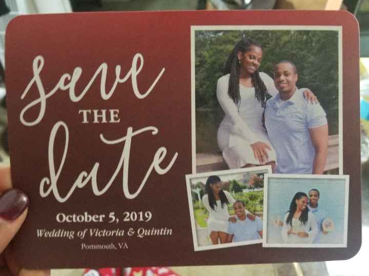 show me off your save the Date!! - 1