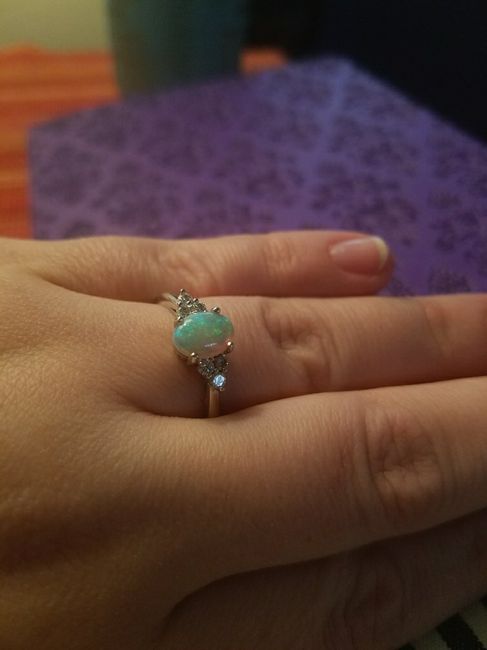 Show me your unique engagement rings! 3