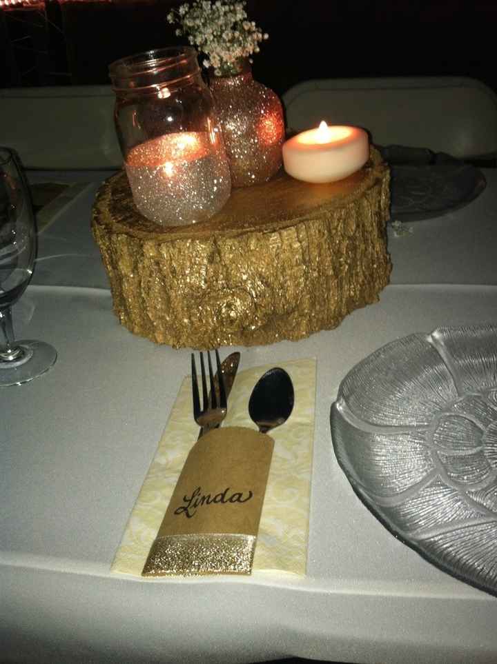 Rustic glitter theme??