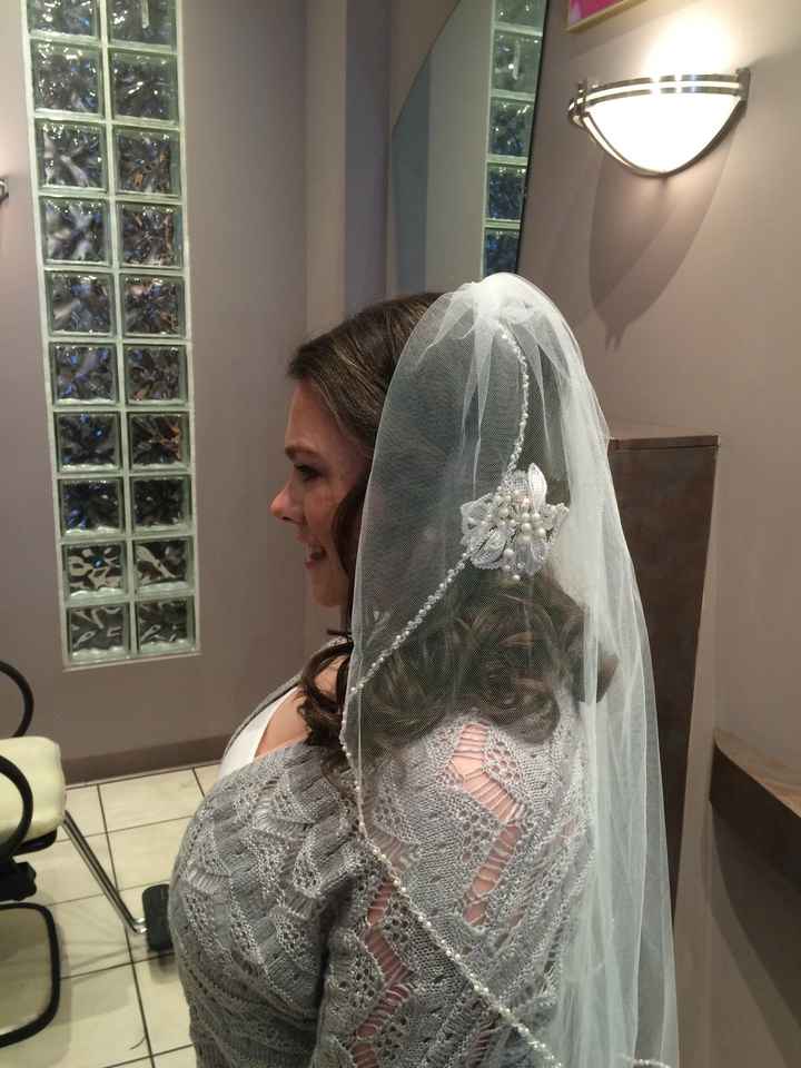 I had my hair and makeup trial