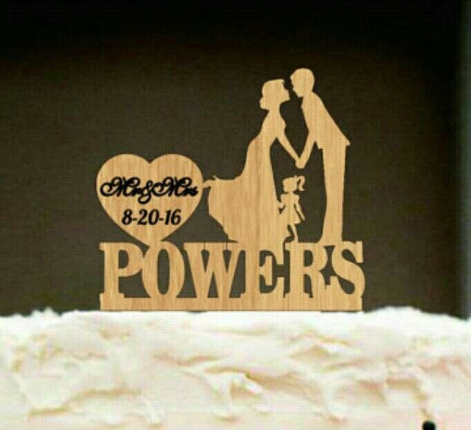 Family Cake Topper