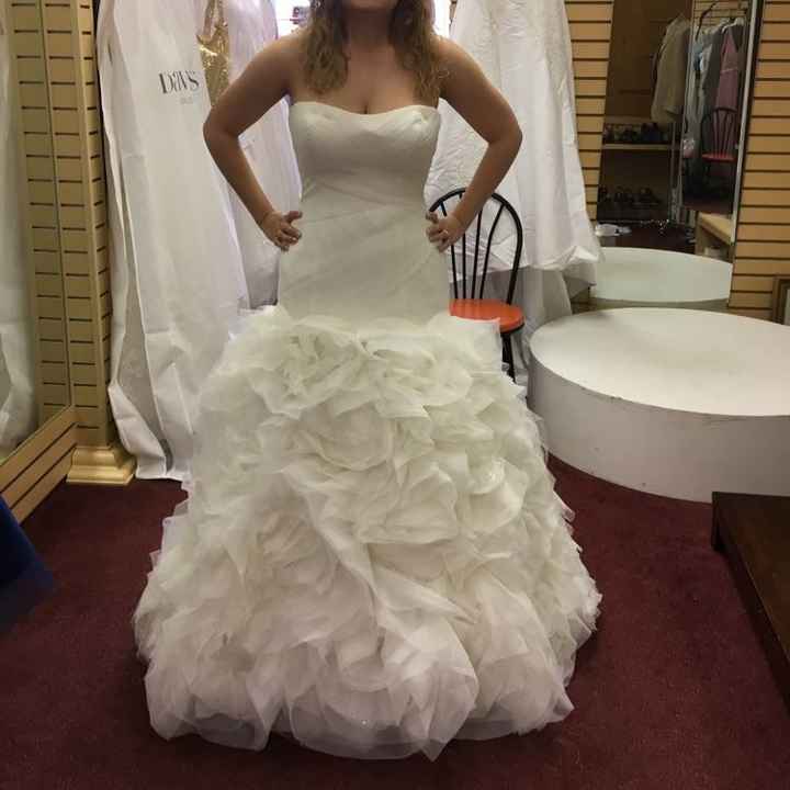 Show me your trumpet/mermaid style dress!!!