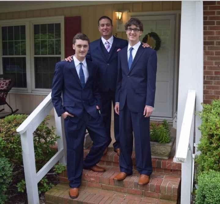 What are your grooms and groomsmen wearing on your big day?