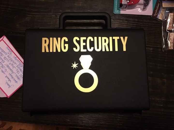 Ring Bearer box!