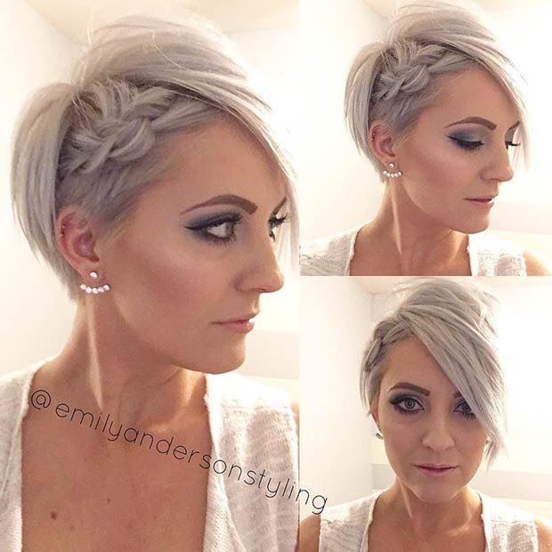 Short hair brides?