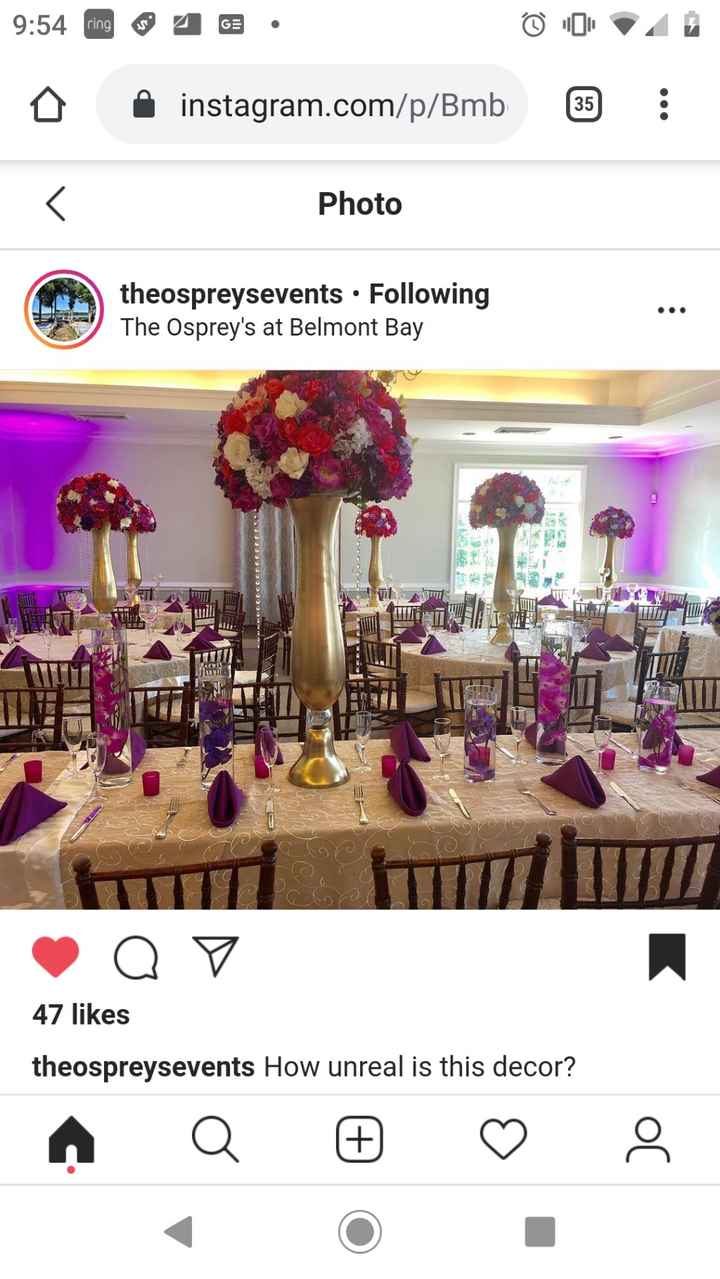 Our venue with brown mahogany chiavari chairs