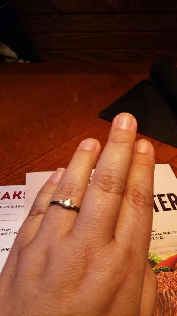 Did you pick your ring or were you completely surprised? - 1