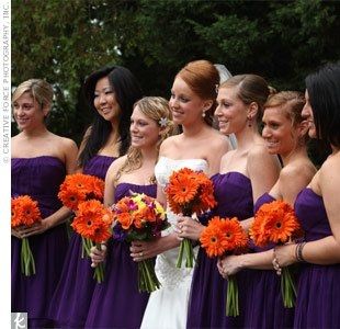 Color scheme for an autumn "themed" wedding?