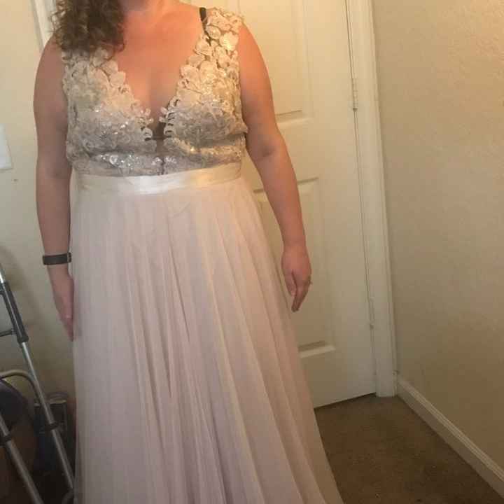 Let Me see your non-white dresses