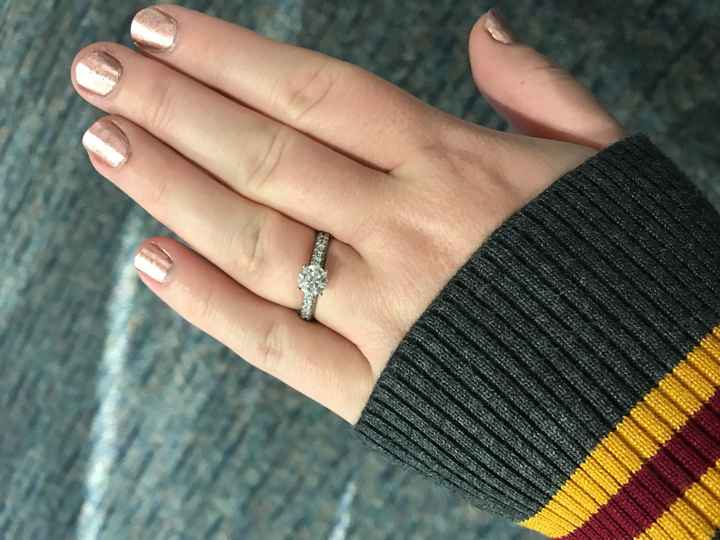 Rings.......to diamond or not to diamond