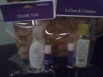 Wedding favors?
