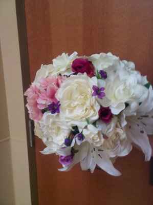 my first time doing my bouquet WHATCHA' THINK!!!!